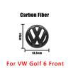 Hub Caps 1Pcs 135mm 110mm VW Golf 6 MK6 For Volkswagen Golf6 2009-2012 Car Rear Trunk Lid Front Grill Emblem Trunk Auto Badge Ac
