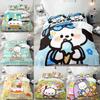 Sanrio Cute Pochacco Bedding Sets Comforter Cover Bed Cover Duvet Cover Pillow Case 2-3 Pieces Sets Room Home Decoration