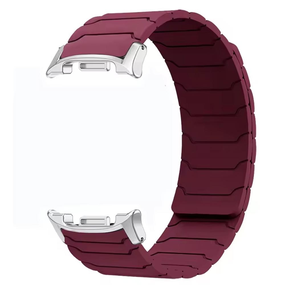 Магнитный силиконовый ремешок для Samsung Galaxy Watch Ultra 2 Браслет для Galaxy Watch 9 8 40 мм 44 мм/8 Classic 46 мм Спортивный ремешок