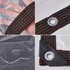 Thick Transparent Waterproof PE Tarpaulin: Outdoor Windproof, Heat-Insulating, and Moisture-Proof Rain Cover