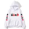 Men Buildings and Playing Cards Hoodie Alice In Borderland Sweatshirt Hooded Y2k Sudaderas Men Clothes