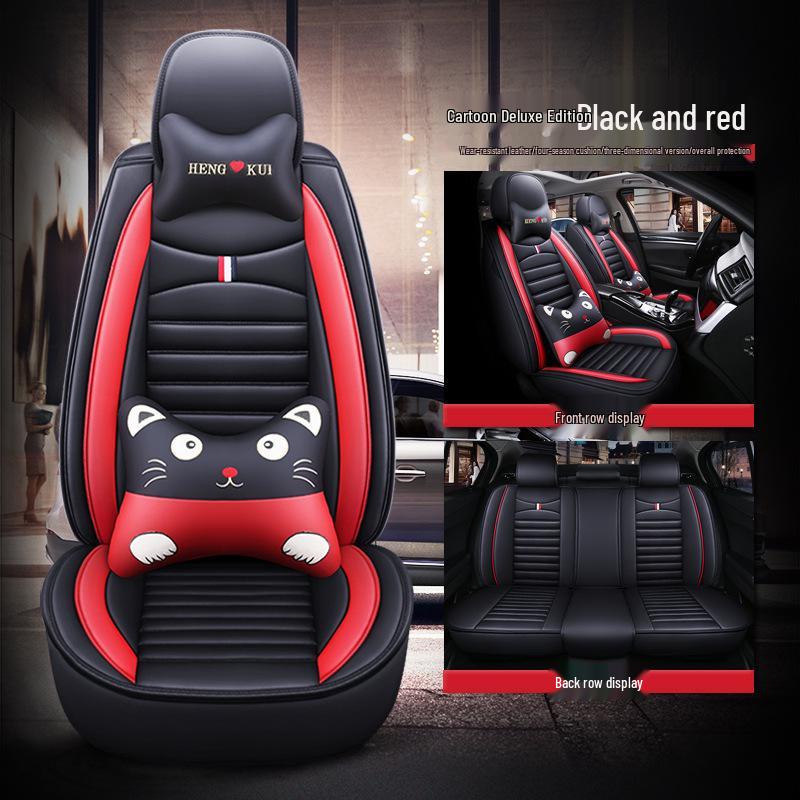 Geely Galaxy L6 1.5T Hybrid All-Season Full Leather Car Seat Cushion Cover