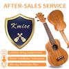 Kmise Soprano Ukulele Student Beginner Kit Ukulele for Music Lovers with Tuner and Bag - (21 Inch)