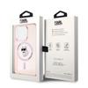 Karl Lagerfeld Klhmp14Xhfccnop Iphone 14 Pro Max 6.7 Różowy/Pink Hardcase Iml Choupette Magsafe