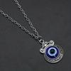 Злой глаз Голубой глаз Ожерелье Женский воротник-цепочка Ожерелье Ювелирные изделия Свитер-цепочка