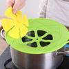Silicone Lid Spill Stopper Cover For Pot Pan Kitchen Accessories Cooking Tools Flower Cookware Home Kitchen Accessories Gadgets KTY