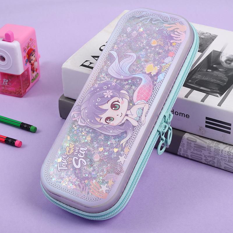 Умный пенал из термополиуретана с рисунком из мультфильма «Зыбучие пески» для студентов 