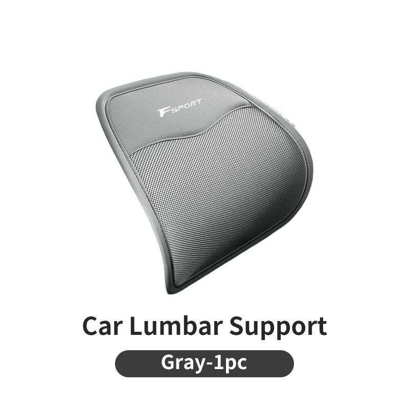 CKU5 Car Seat Lumbar Support Breathable Waist Cushion Backrest Accessories For Lexus UX250h RX450h CT200h RX400h NX300h RX350