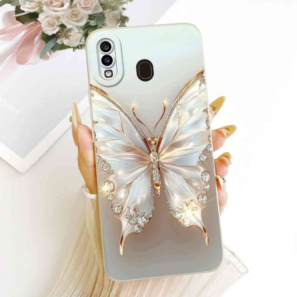 Чехол с цветочным рисунком для Samsung Galaxy A20s A20 A20e Роскошные чехлы для девочек для Samsung A20 A 20 s 20e A20s Мягкий Funda