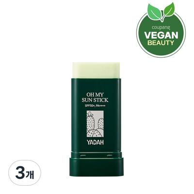Солнцезащитный карандаш Yada Oh My SPF50+ PA++++, 18 г, 3 шт.