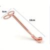18cm Candle Wick Trimmer Stainless Steel Candle Scissors Trim Wick Cutter Round Head Candle Core Shears Handmade Tools