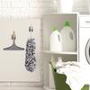 Self-adhesive steel hanger for mop, broom and tools, 2 pcs.