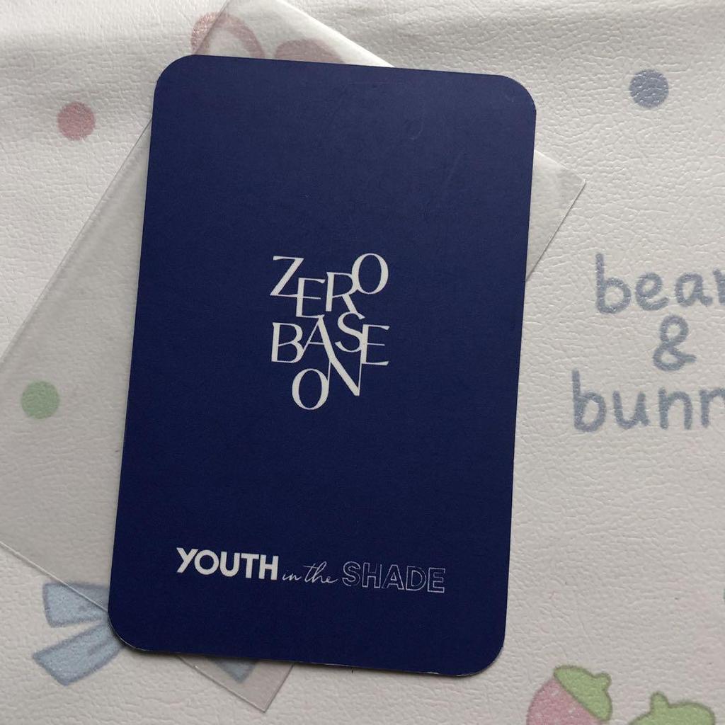 [USED] ZEROBASEONE Song Hanbin ZB1 3rd Week Sanok Zebewan Trading Card