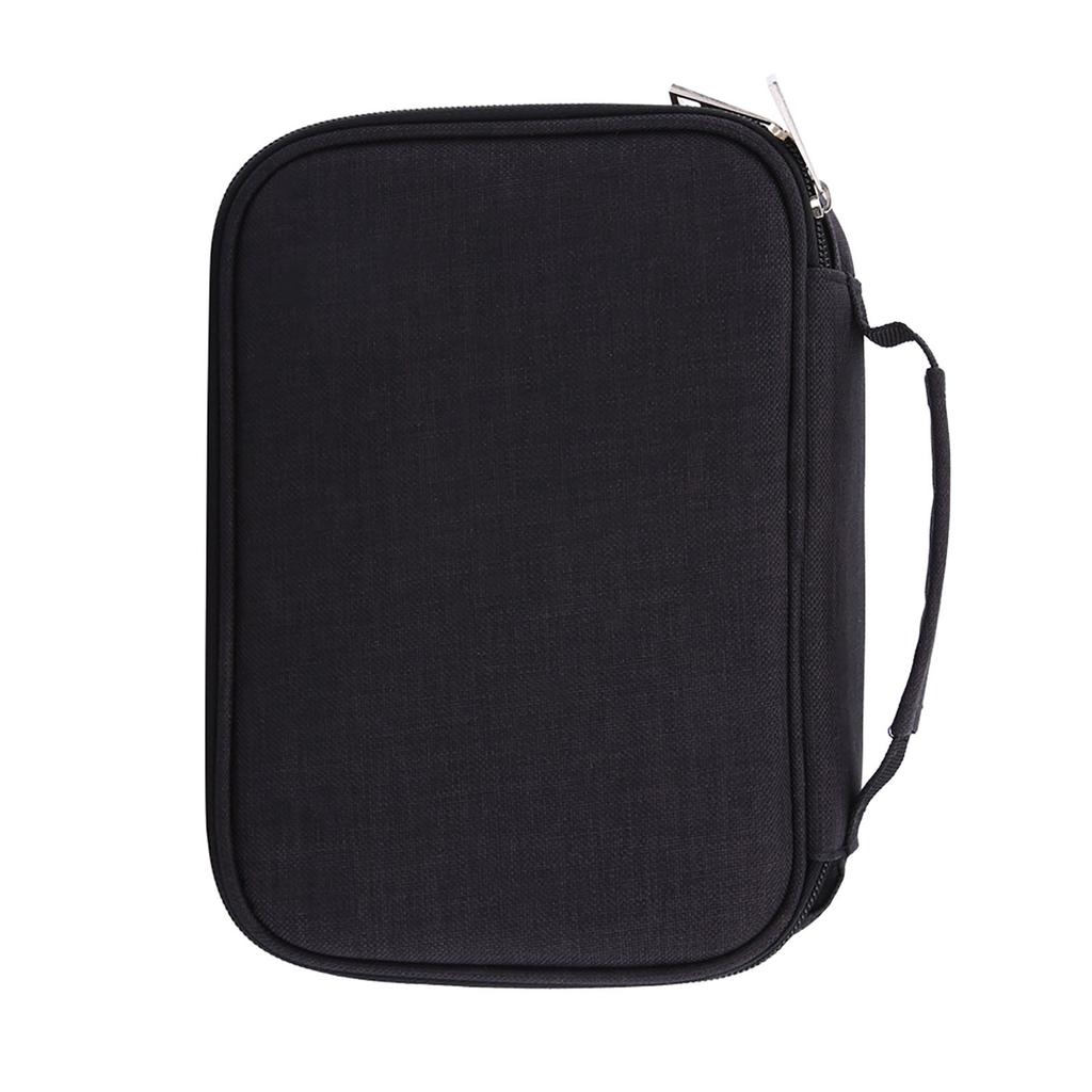 Многофункциональный складной тканевый пенал на 72 отделения, большая вместимость, сумка для ручек на молнии