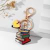English Letter Teacher's Day Keychain Wooden Teacher Education Pendant  Thanksgiving Gift