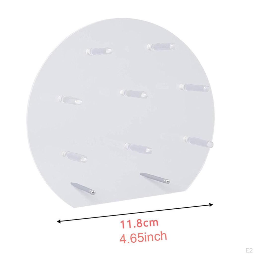 Акриловая подставка для пончиков, настенный держатель для празднования Пасхи, украшение вечеринки