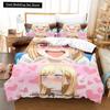 Anime My Dress-Up Darling Bedding Set Single Twin Full Queen King Size Bed Set Adult Kid Bedroom Duvet Cover Sets Home Textiles