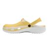 White Printed EVA Clogs Women Men Lightweight Soft Slip On Casual Shoes Comfortable Summer Sandals Lightweight Daily Wear