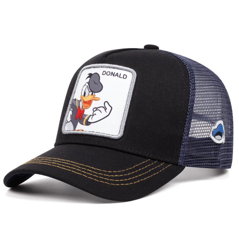 Высококачественные Унисекс Стиль Аниме Мультфильм Snapback Хлопковая Бейсболка Мужская Женская Хип-Хоп Папина Кепка Тракер Сетчатая Кепка Дропшиппинг