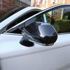 Крышка зеркала заднего вида в стиле углеродного волокна, накладка на боковое крыло, крышка зеркала автомобиля, модифицированная деталь для Toyota C-HR