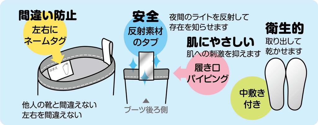 Skater Детские резиновые сапоги, дизайн Disney Микки Маус со светоотражающей лентой, 16 см, RIBT16-A