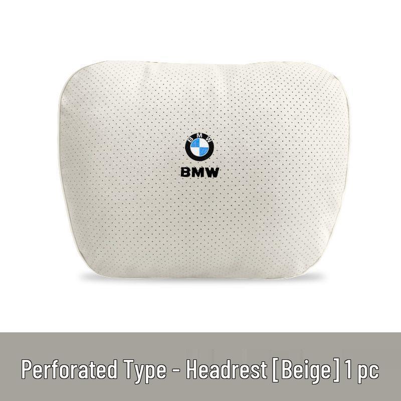 BMW Headrest Neck Support & Lumbar Cushion for 1, 3, 5, 7 Series & X1-X6