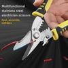 Multi-Function Electrician Scissors: Wire Stripping, Cutting, and Aluminum Cable Tools