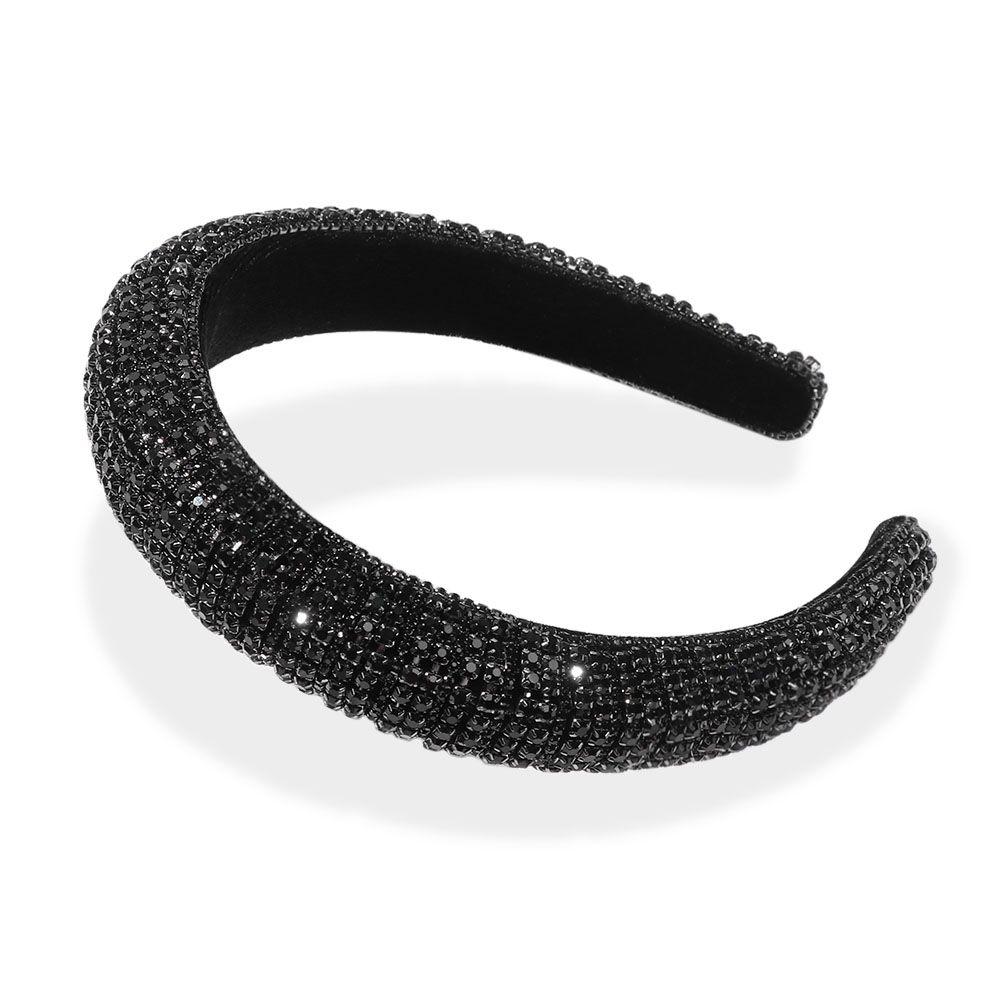 Роскошный обруч для волос повязка на голову со стразами жемчугом тиара в стиле барокко полностью из хрусталя свадебный головной убор