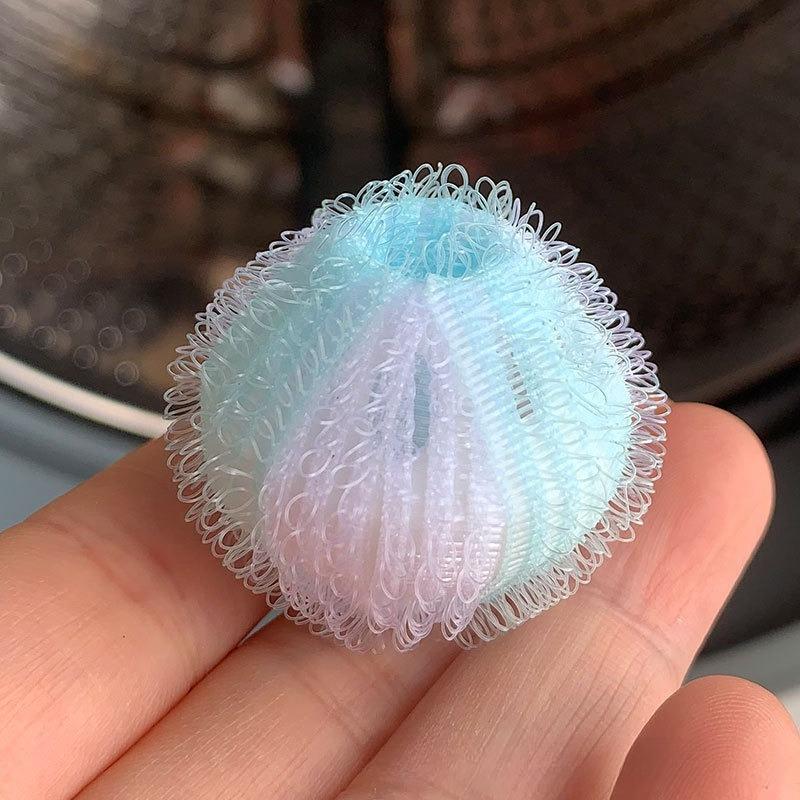 Шар для сбора шерсти и волос в стиральной машине