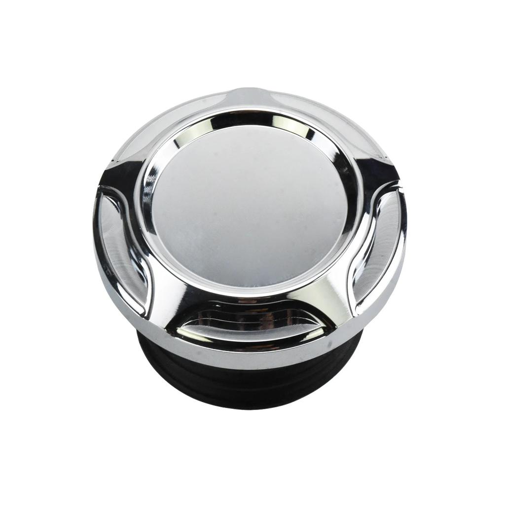 Motorcycle Vented Gas Cap Fuel Tank Right-hand Thread Crown Style Oil Cap Fuel Gas Tank For Harley Sportster Dyna Touring Softai