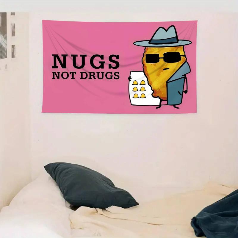 VIKAMA Fun And Humorous Theme Tapestry Bedroom And Living Room Home Decoration Background Cloth Wall Decoration