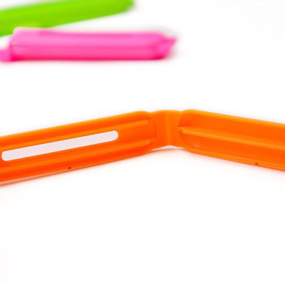 5 шт. Кухонное хранение Еда Снеки Запечатывающие пакеты Запечатывающие зажимы Зажим Пластиковые инструменты KTY