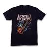 Редкая футболка Lynyrd Skynyrd с орлом и гитарой, унисекс, черная, размеры S-5XL