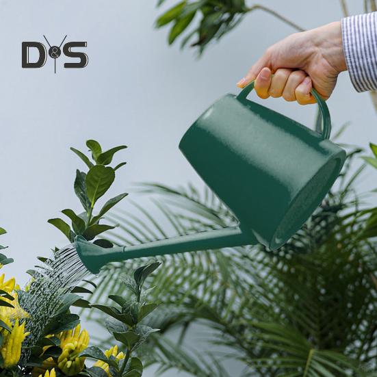 Лейка 1,8 л с длинным носиком Лейка со съемным разбрызгивателем Роза Легкий садовый кувшин для комнатных растений Уличные растения Садоводство