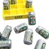 1Комплект 1:6 кукольных миниатюрных пивных банок, мини-бутылка для напитков с коробкой, модель кухни, декор, игрушка, кукольный домик, аксессуары