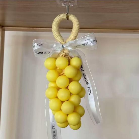 Handmade Grape Cluster Soap on A Rope Natural Ingredients Aromatic Soaps for Washing Hands Decorative Grapes Soaps