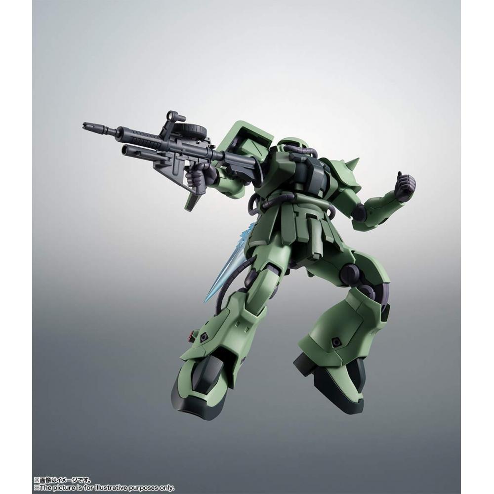 ROBOT Spirits Mobile Suit Gundam 0083 [SIDE MS] MS-06F-2 Zaku IIF тип 2 версия. АНИМЕ. приблизительно. 125 мм окрашенная подвижная фигурка из АБС и ПВХ
