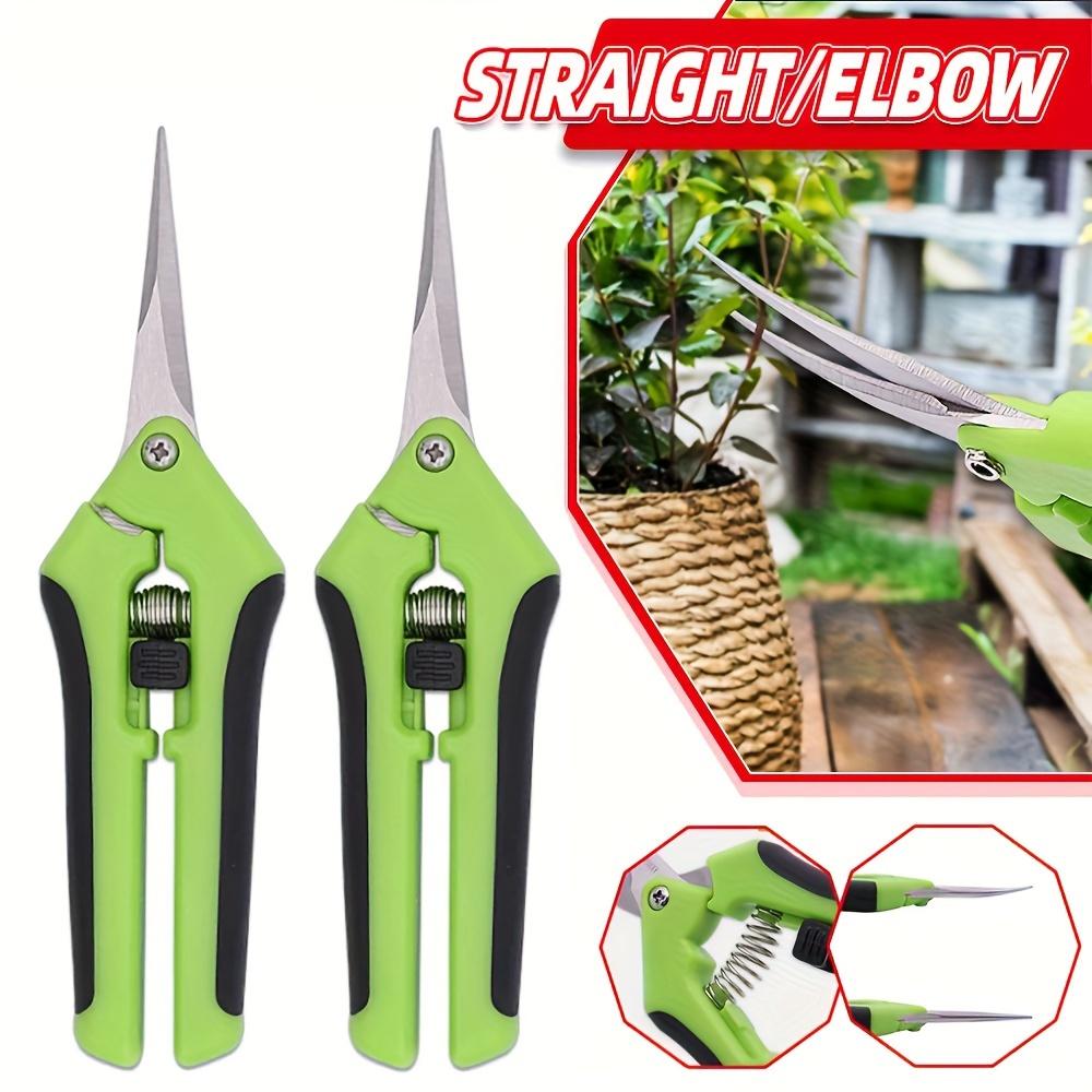 1pc Gardening Pruning Shears Garden Tools Secateurs Bonsai Gardening Scissor Grape Fruit Picking Weed Household Potted Pruning Tool