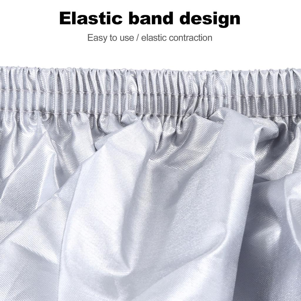 Universal Motorcycle Cover All Season 210D Oxford Waterproof Motorbike Covers with Lock Holes