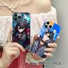 Игровой прозрачный ТПУ чехол для мобильного телефона GI Wriothesley для iPhone 17 16 15 14 13 12 11 X XR XS Air Pro Max Plus Mini Цветной чехол