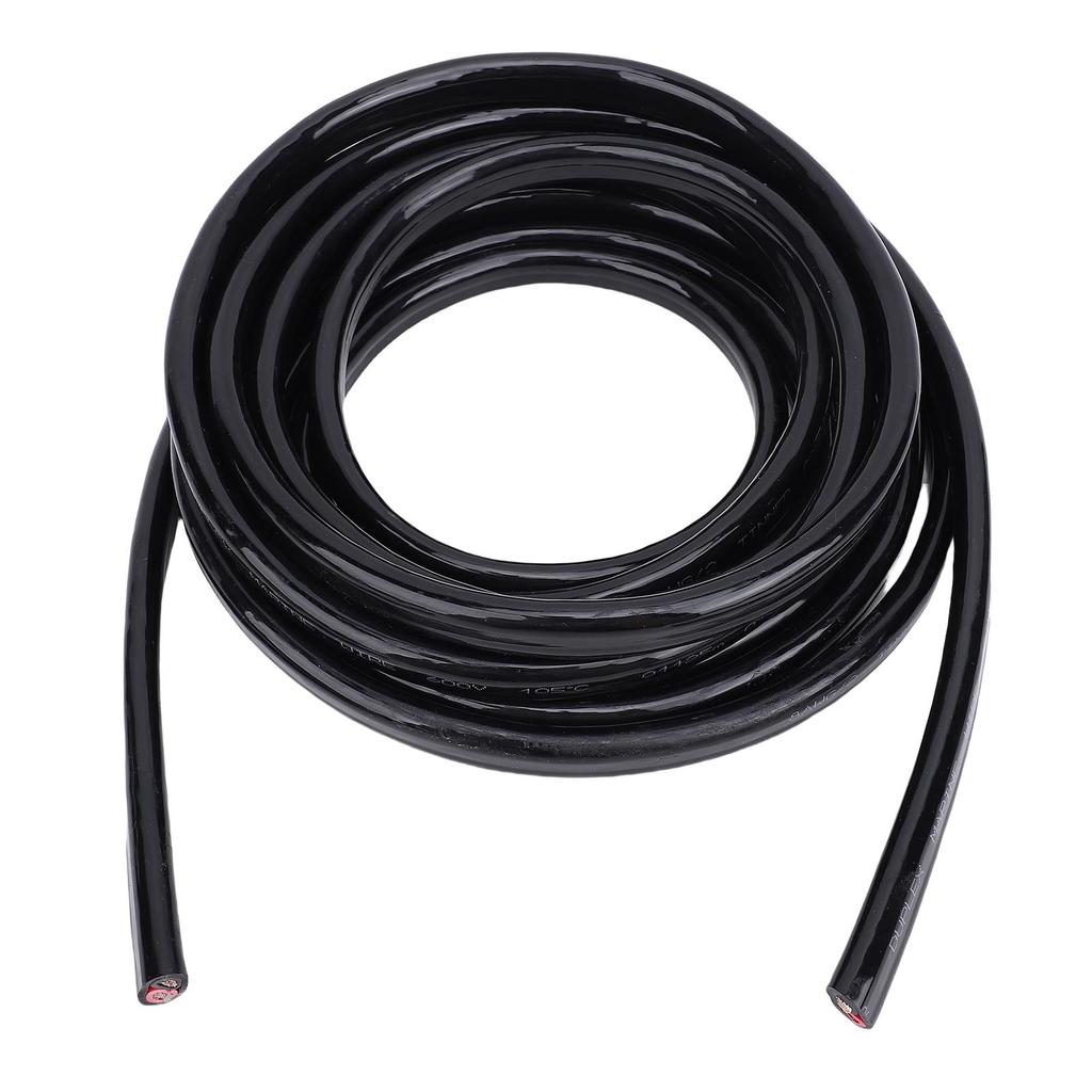 Морской провод 8 калибра 8 AWG 30 футов Дуплексный морской электрический провод Бескислородная медь для автомобильной промышленности
