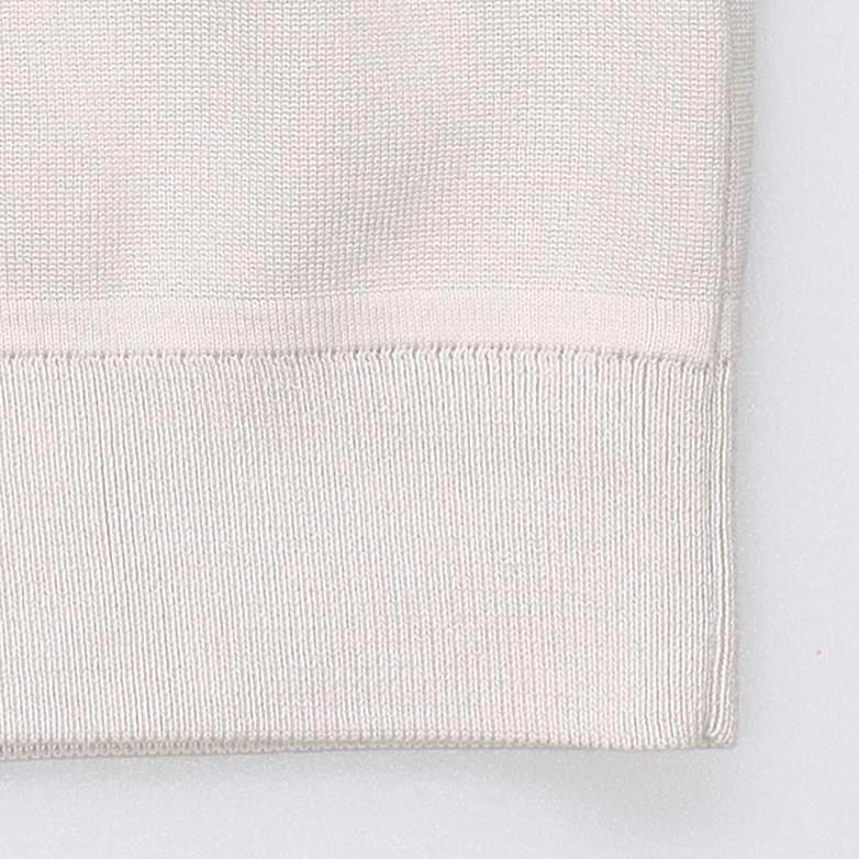 Uniqlo Свитер мужской SS23 Однотонный с полумолнией и длинным рукавом Стойка Светло-серый 456316-02