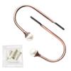 2Pcs Pearl Beads U Shape Curtain Hooks Holdback Curtain Accessories Hat Tieback Hanger Strap Tassel Brush Holder Hook