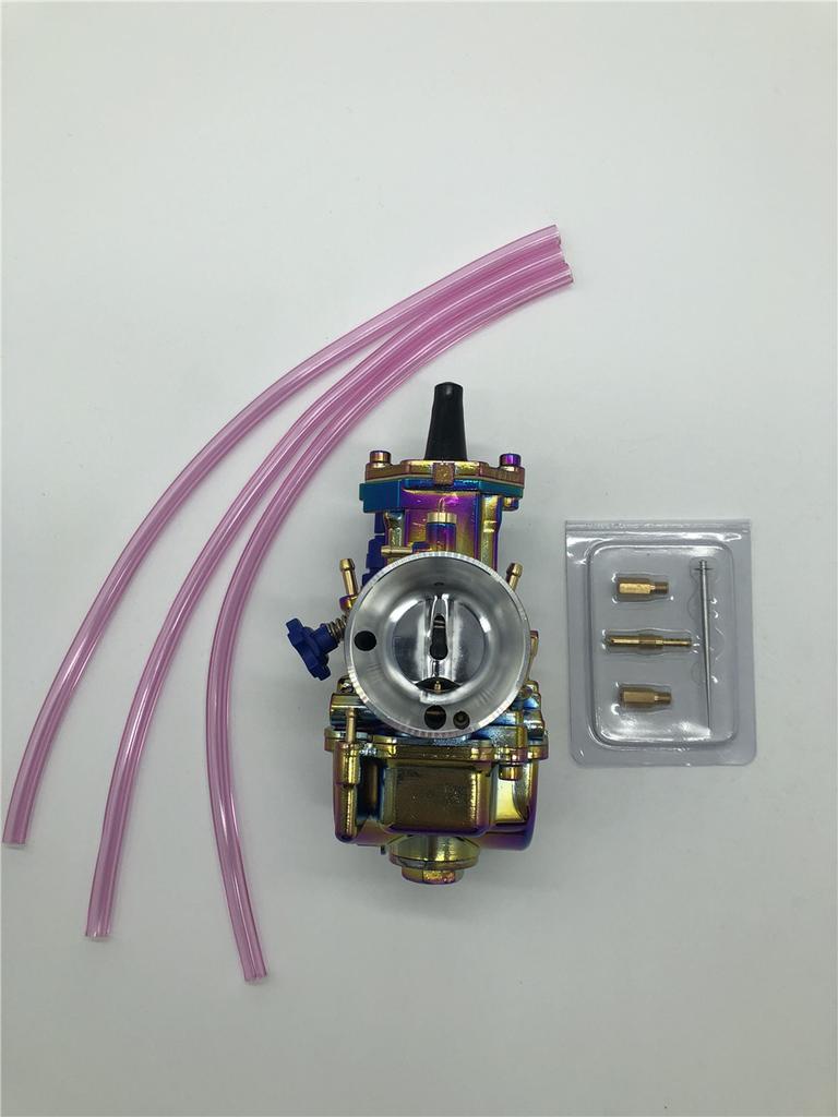 For Carburetor 28Mm Electroplating Model + Accessories