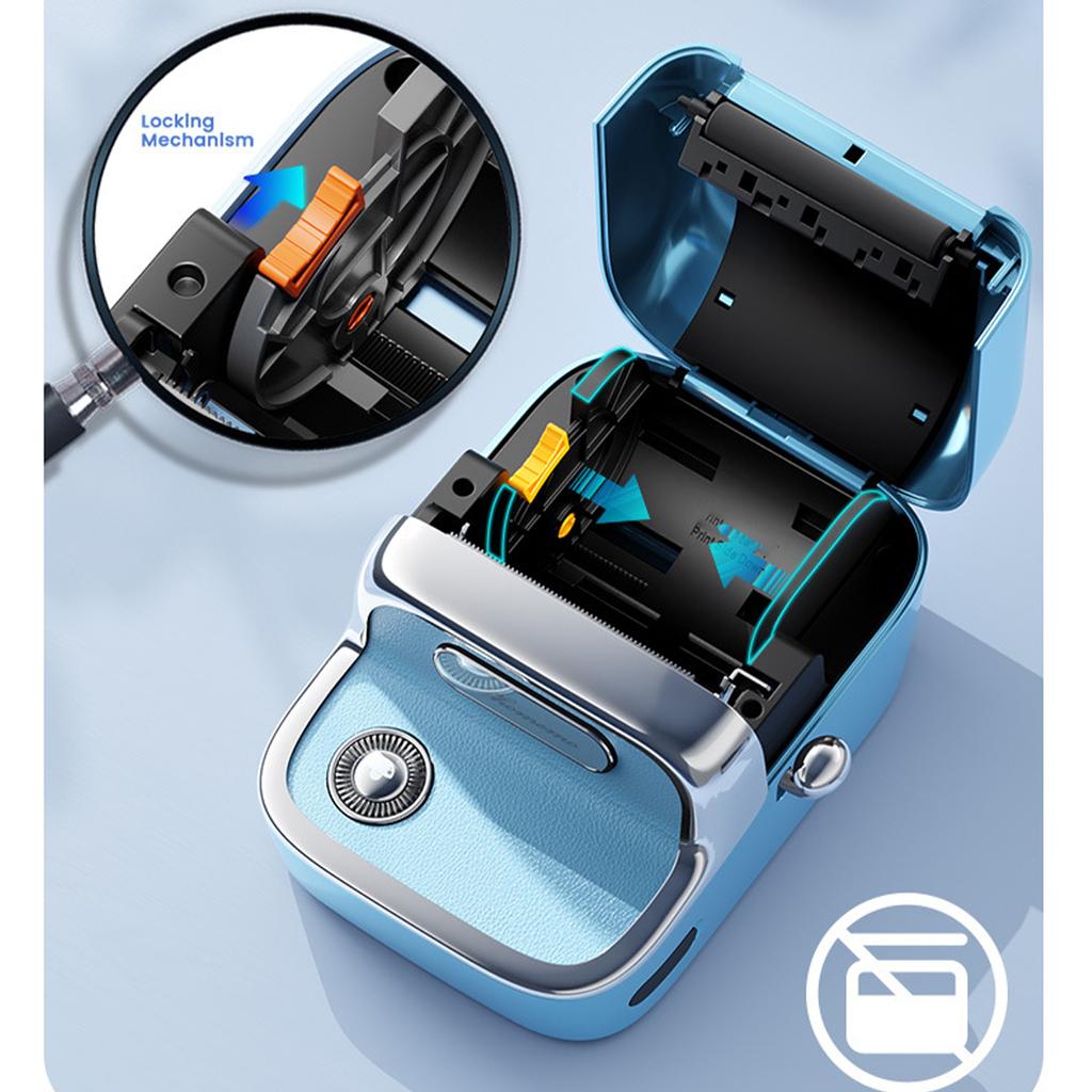 Умный Bluetooth термопринтер мини для ценников Удобный и эффективный коммерческий принтер наклеек