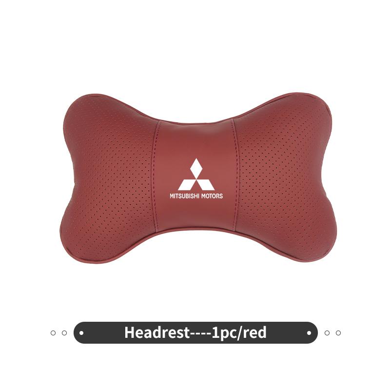 cxdjmy1 For Mitsubishi Car Seat Headrest Neck Safety Protective Lumbar Support Pad Lancer ASX Pajero Mirage Attrage Xpander Outlander