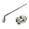 Fm Radio Antenna Bnc Connector Telescopic Aerial 1.2M Stainless Steel