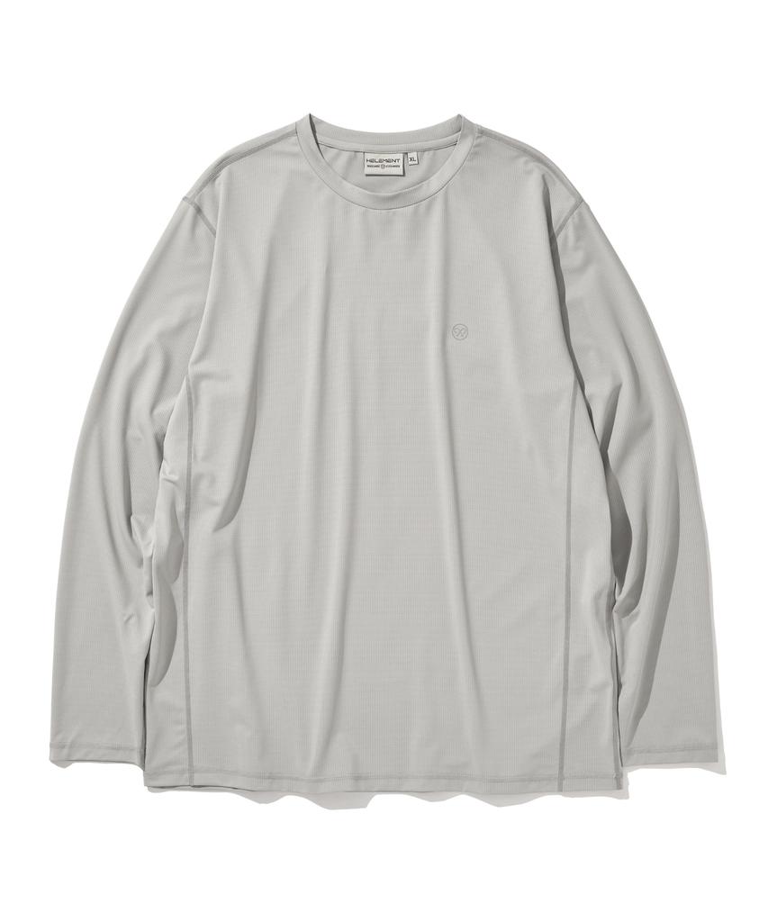 HELEMENT Edge Pocket Long Sleeve T-Shirt (Dove)