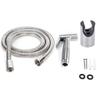 3Pcs Stainless Steel Handheld Bidet Sprayer Set with Hose and Holder Toilet Washing Shower Kit