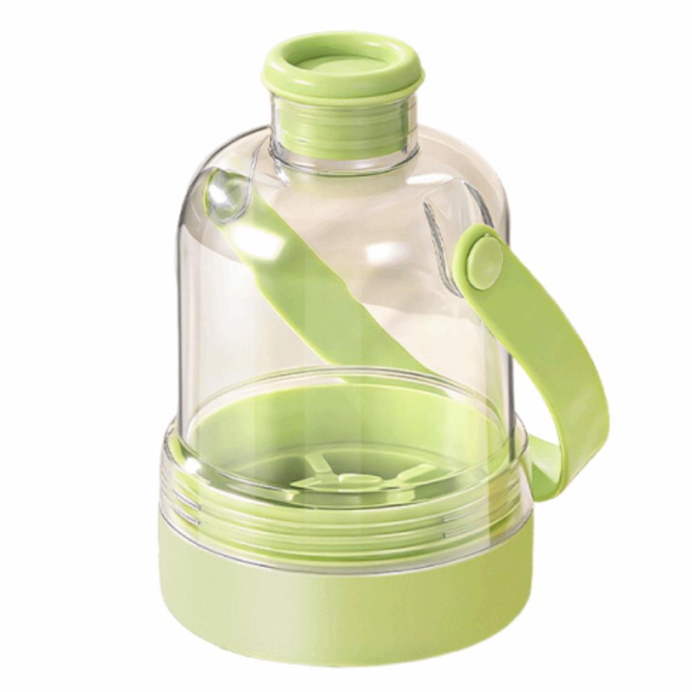 Silicone Ice Cube Water Bottle 7 Grids Ice Mould Tray Easy To Clean Ice Cube Kettle  Bar